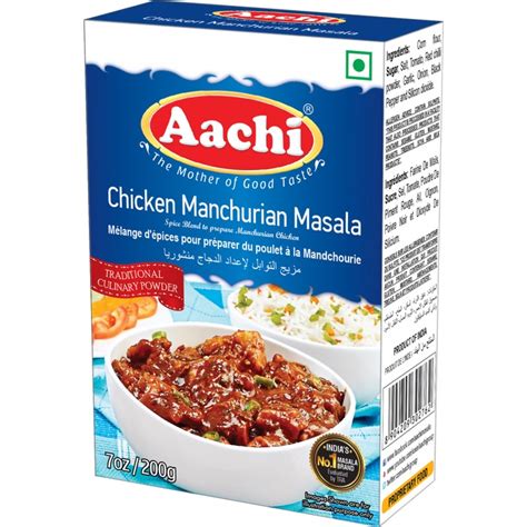 AACHI CHICKEN MANCHURIAN MASALA 200G Shopee Malaysia