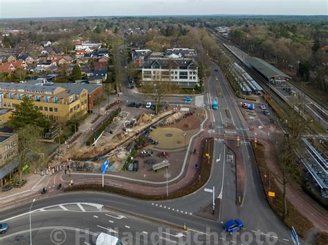 Hollandluchtfoto Nunspeet Luchtfoto Stationsgebied