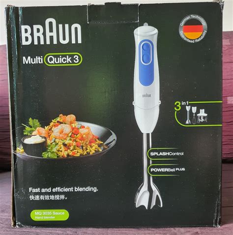 Braun Multi Quick 3 Hand Blender TV Home Appliances Kitchen