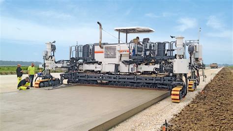 Slipform Paver Sp I In The Usa Job Report Wirtgen