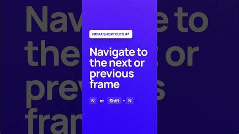 How To Easily Navigate Between Frames In Figma Figma Shortcuts