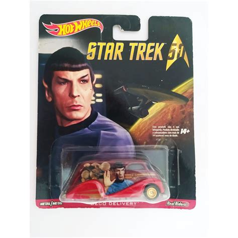 Miniatura Deco Delivery Star Trek Hot Wheels Shopee Brasil