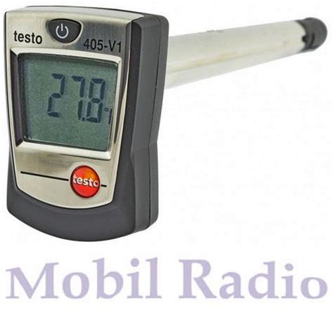 Термоанемометр TESTO 405 вер. 1 Инструкция