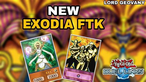 Novo Deck Exodia Ftk Yu Gi Oh Duel Links 111 Youtube