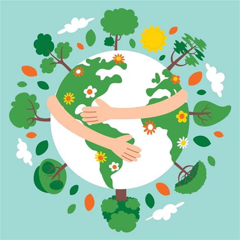 Concept Of Mother Earth Day Vector Art At Vecteezy