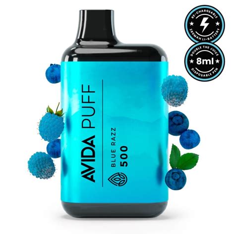 Blue Raspberry Cbd Vape Pen Avida Cbd