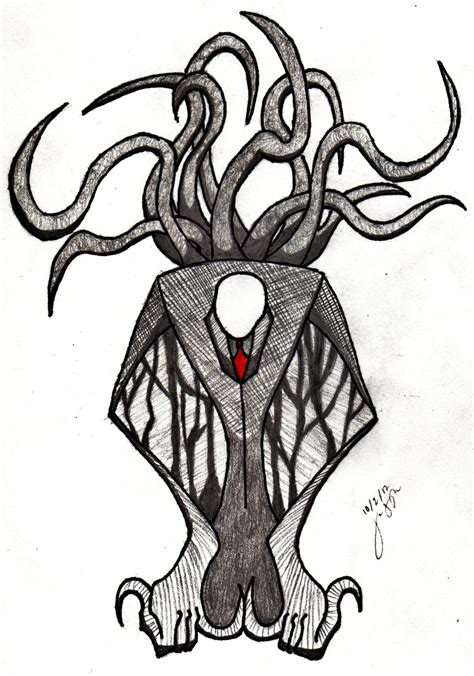 slenderman drawing 7