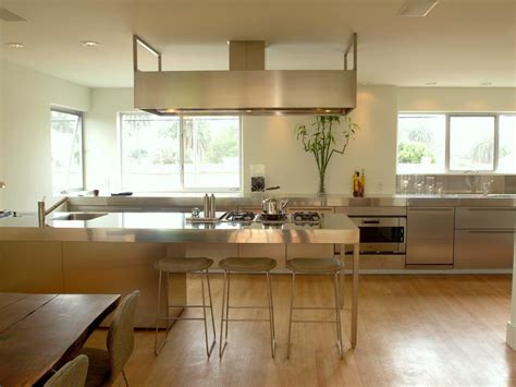 Inspired Examples of Stainless Steel Kitchen Countertops | HGTV