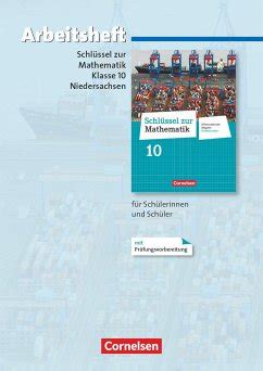 Schl Ssel Zur Mathematik Schuljahr Arbeitsheft Mit Eingelegten