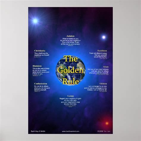 Golden Rule Poster (Vertical) | Zazzle.com