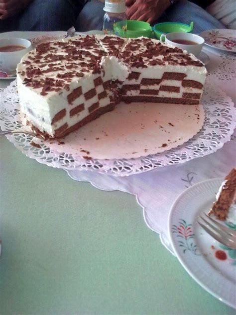 Schachbrett Torte Kochmeister Rezept