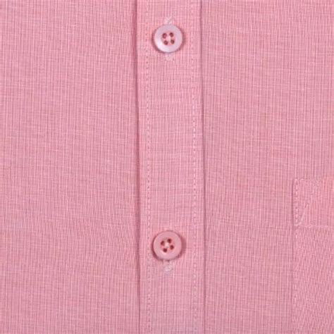 Accox Collar Neck Mens Peach Plain Formal Cotton Shirt Machine Wash