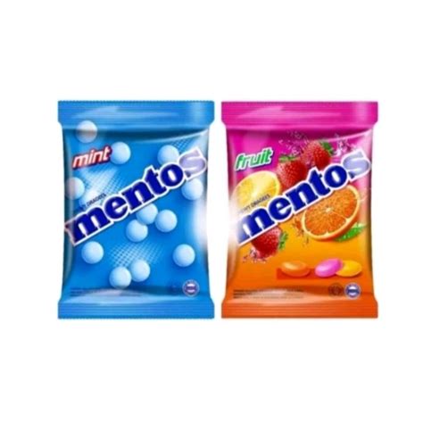 Jual Permen Mentos Mint Fruit Isi 50 Butir 135gr Mentos Permen