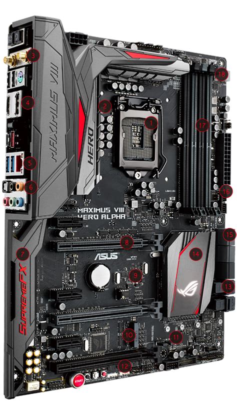 Rog Maximus Viii Hero Alpha Motherboards Rog Global