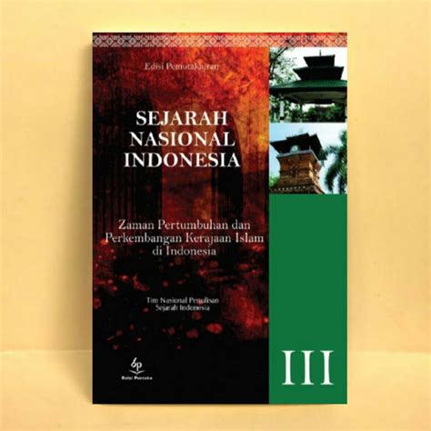 Jual T B S I Buku Sejarah Nasional Indonesia Jilid Zaman