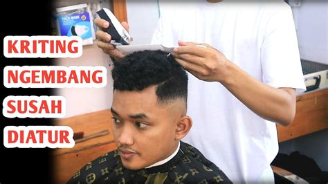 Model Rambut Untuk Rambut Kriting Kering Susah Diatur Tutorial