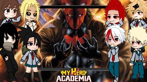 Class A React To Deku As Red Hood Au Bnha Mha Gcrv Youtube