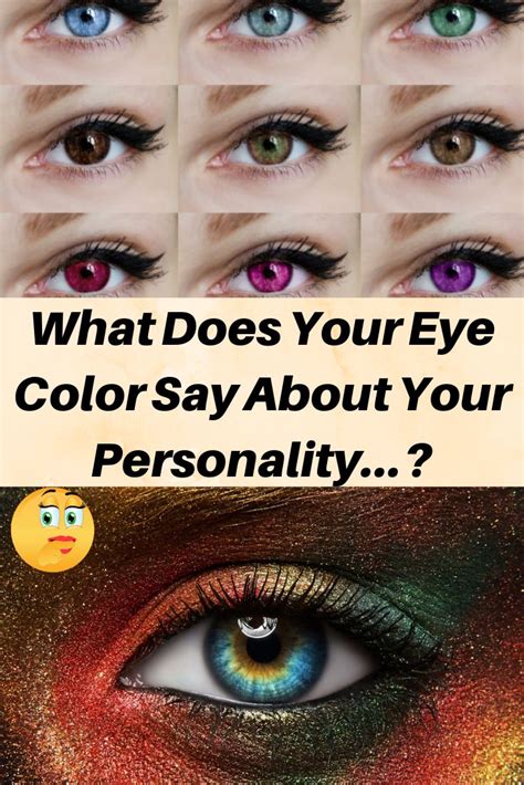 What Does Your Eye Color Say About Your Personality Eye Color