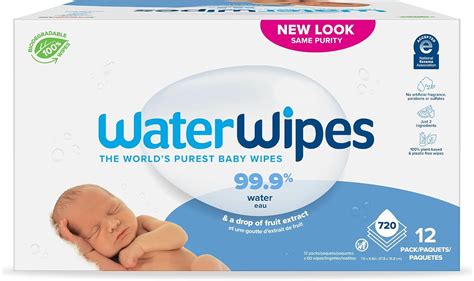 Waterwipes Plastic Free Original Baby Wipes Water Based Wipes