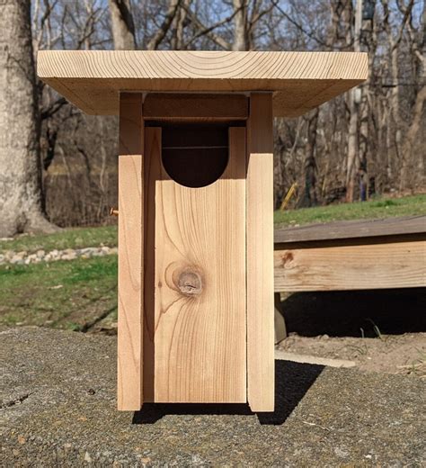 Cedar Gilwood Ii Style Bluebird Nesting Boxbirdhouse With Etsy