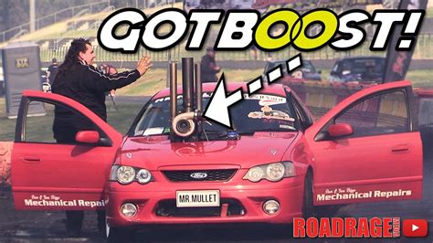 Got Boost Ford Turbo Burnout Car Mr Mullet Youtube