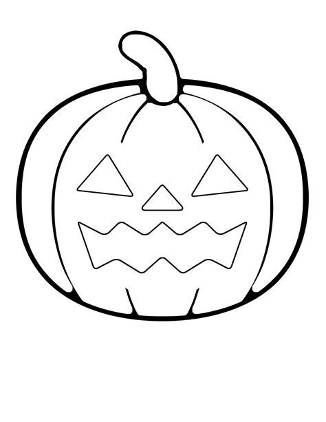 Free Jack O Lantern Printable Coloring Pages Templates A Crafty Life