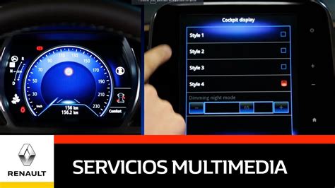 Cómo cambiar estilo del cuadro de instrumentos de un Renault mediante