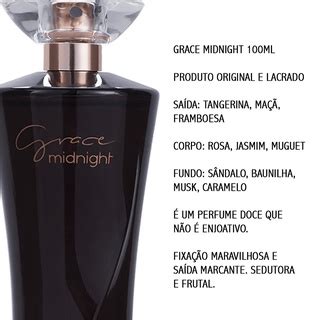 Grace Midnight Hinode Original Perfume Feminino 100ml Shopee Brasil