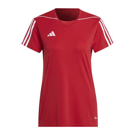 Adidas Tiro 23 Trikot Damen Rot Weiss Mannschaftsbekleidung Spieltag