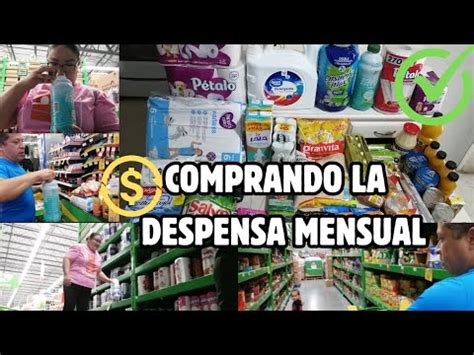 Despensa Mensual En Bodega Aurrera Comprando Solo Lo Necesario