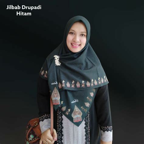 Jual Jilban Wayang Suhita Drupadi Hitamputihgrey Shopee Indonesia