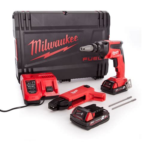 Milwaukee M Fsgc X V Drywall Screwgun With X Ah Batteries