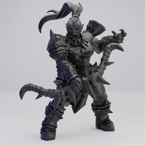 Hot Goblin Orc Pose F
