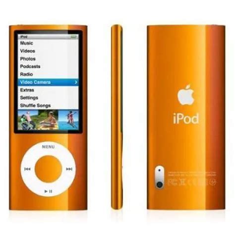 Mp3 Player And Mp4 16gb Ipod Nano 4th A1320 Orange Back Market