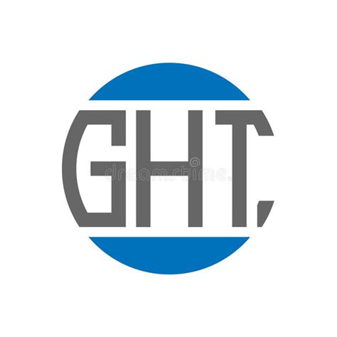 GHT Letter Logo Design on White Background. GHT Creative Initials ...