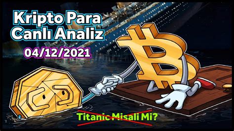 Kripto Para Analiz Bitcoin Canlı Yayın Altcoin Yorum YouTube