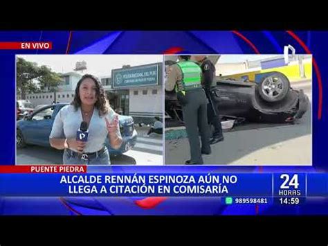 Video Alcalde De Puente Piedra Con Paradero Desconocido Tras Volcadura