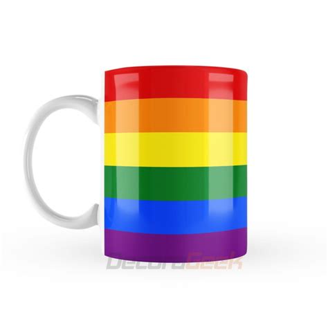 Caneca Lgbt Arco Ris Diversidade Bandeira Love Is Love