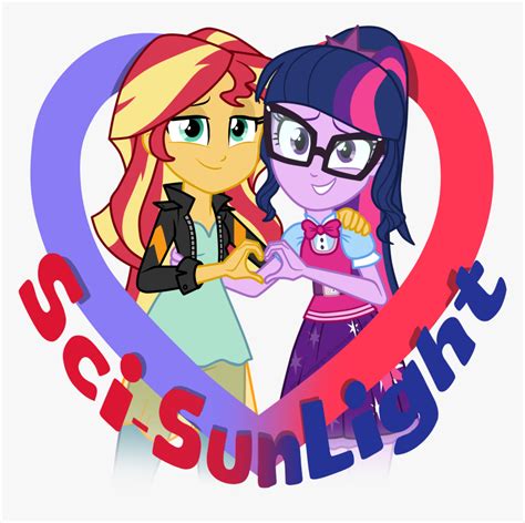 MLP Sunset Shimmer And Twilight Sparkle