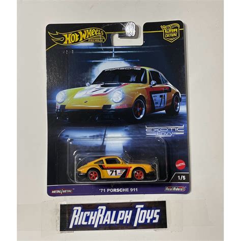 Hot Wheels Premium Car Culture Exotic Envy 71 Porsche 911 Shopee Philippines