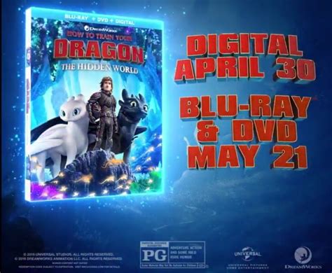 How To Train Your Dragon The Hidden World Releases Digital April 30 Dvdandblu Ray May 21st