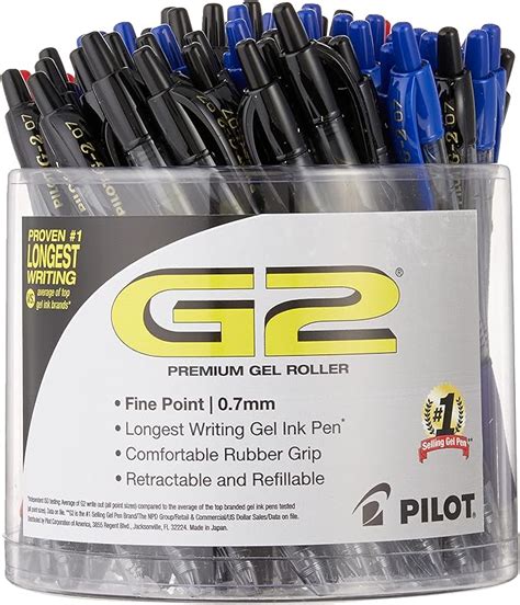 Pilot G Bol Grafos Retr Ctiles De Tinta De Gel Premium Paquete De