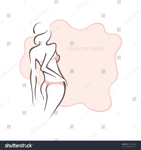Beautiful Sexy Girl Bikini Beach Swimsuit Stock Vector Royalty Free 736934362 Shutterstock