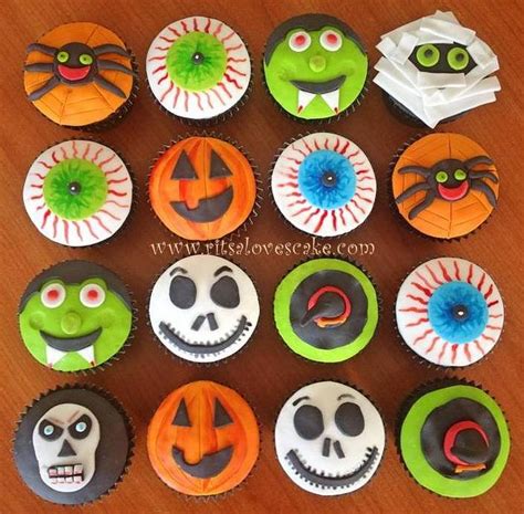 Halloween Cupcakes Decorated Cake By Ritsa Demetriadou CakesDecor