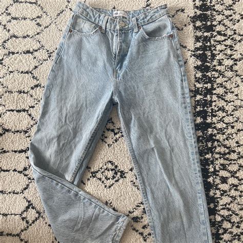 Zara Women's Blue Jeans | Depop