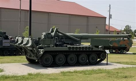 Us M110a2 8 Inch Self Propelled Howitzer Historical Marker