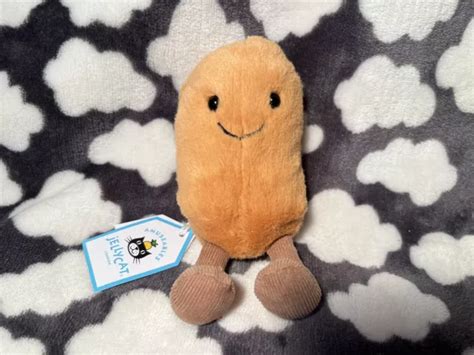 Jellycat Amuseable Bean Brand New With Tags Baked Bean Plush Amuseables