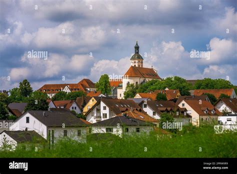 The Benedictine Hohenwart Abbey In Bavaria Stock Photo Alamy
