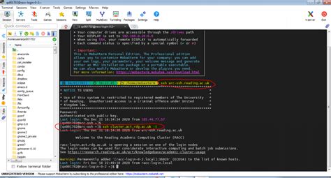 Arc Ssh With MobaXterm Step By Step Guide Academic Computing Team