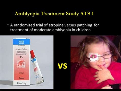 AMBLYOPIA TREATMENT STUDIES PEDIG